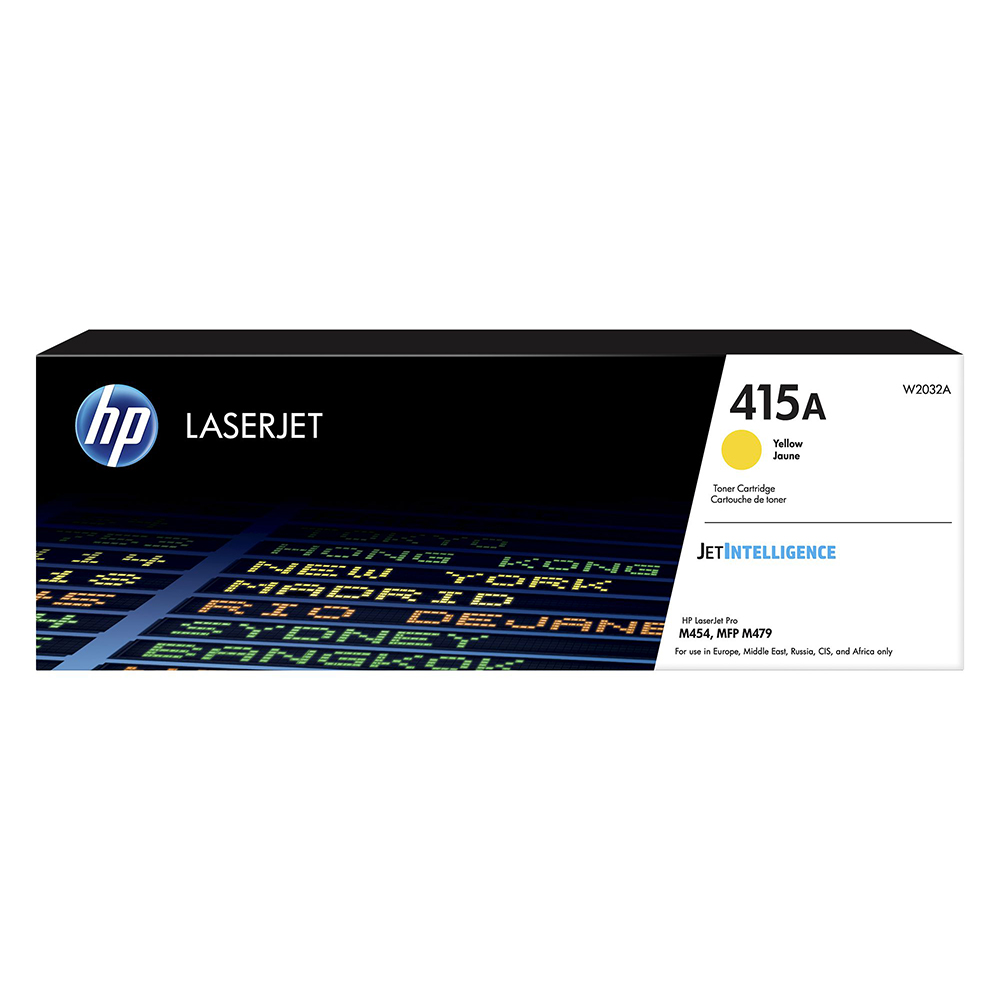 Picture of HP W2032A, Toner-Modul 415A, yellow, 2100 Seiten