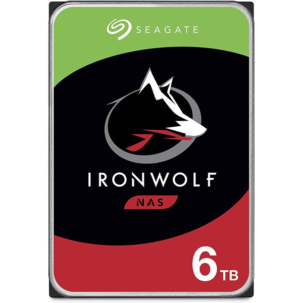 Bild von  Seagate IronWolf 3.5" SATA-III 6000 GB HDD (intern)