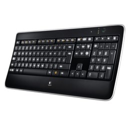 Bild von Logitech k800 Wireless-Illuminated-Keyboard (Tastatur)