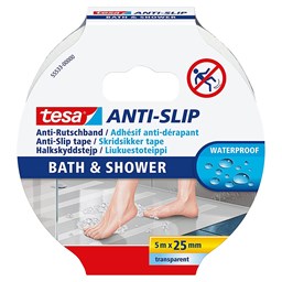 Bild von Tesa Anti-Rutschband Bath&Shower transparent 5mx25mm