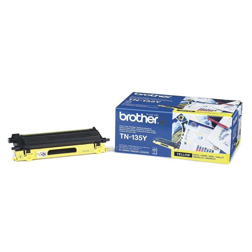 Picture of Brother Toner TN-135Y, Gelb, 4000 Seiten 