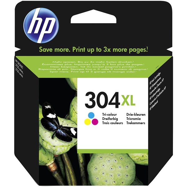 Picture of HP Tintenpatrone 304XL farbig, 300 Seiten