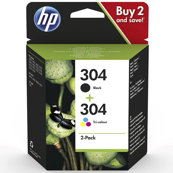 Picture of HP Combopack 304 BK/color