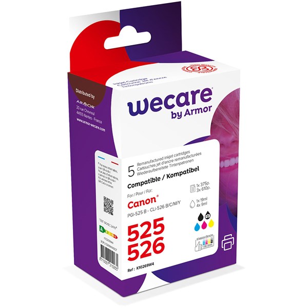 Picture of WECARE Canon 525/526  Multipack