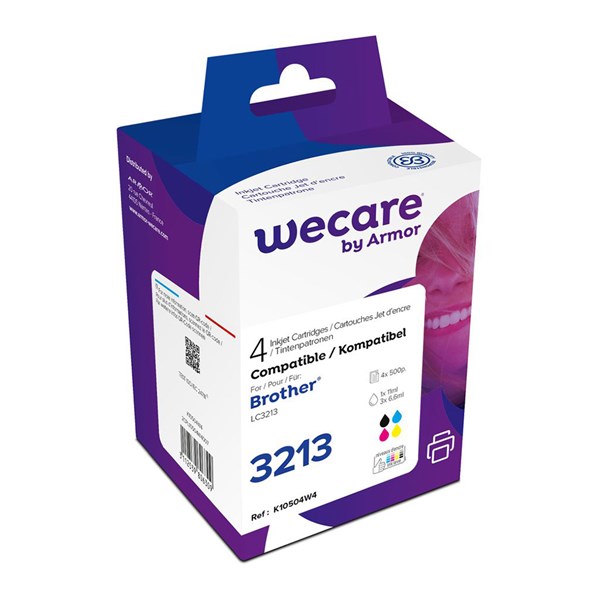 Picture of WECARE Brother LC-3213V  Mulitpack