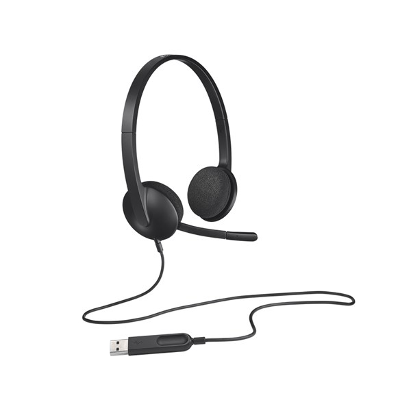 Picture of Logitech USB-Stereo-Headset H340