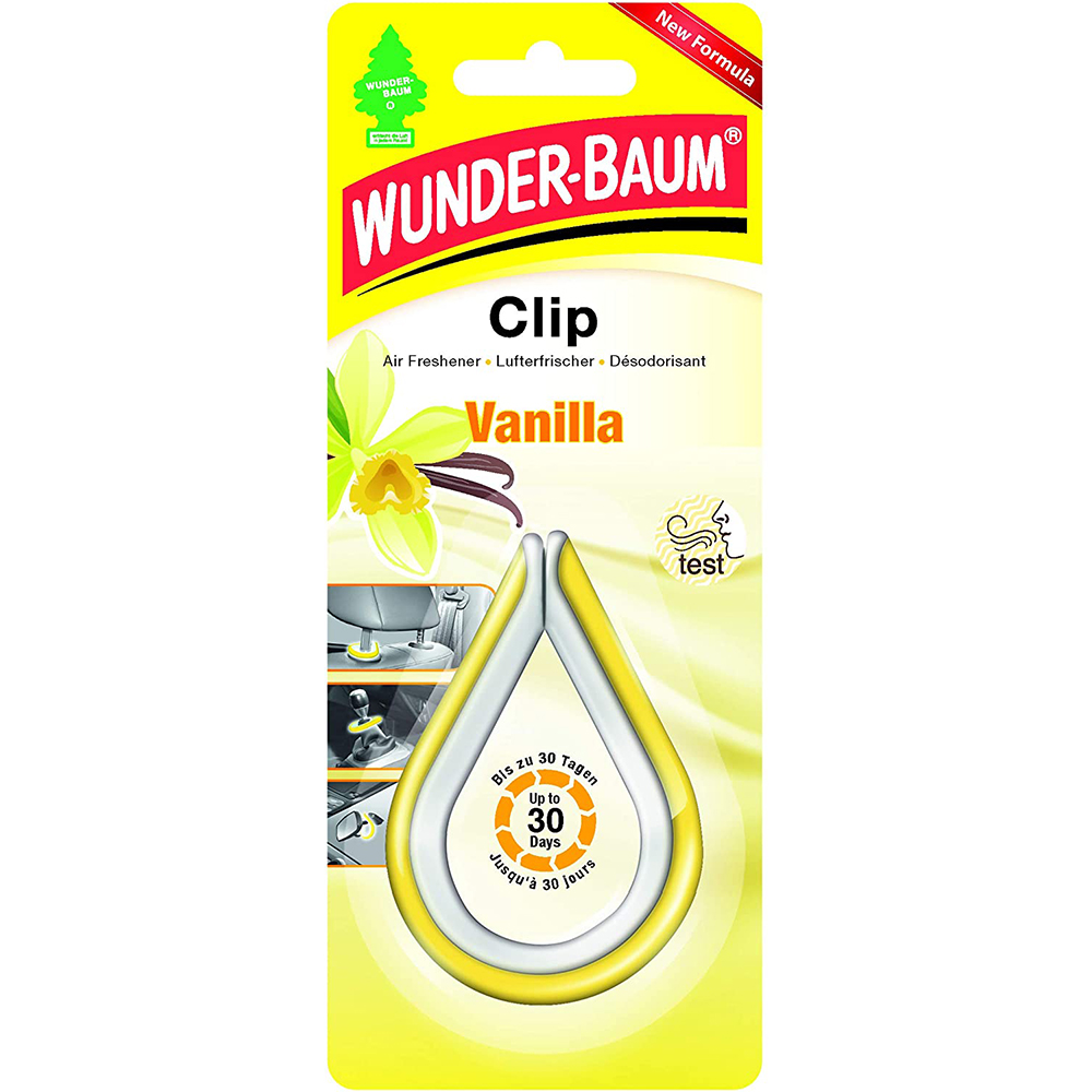 Picture of Wunder-Baum Auto-Lufterfrischer Clip Vanille