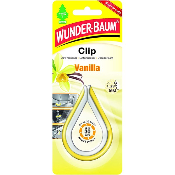 Picture of Wunder-Baum Auto-Lufterfrischer Clip Vanille