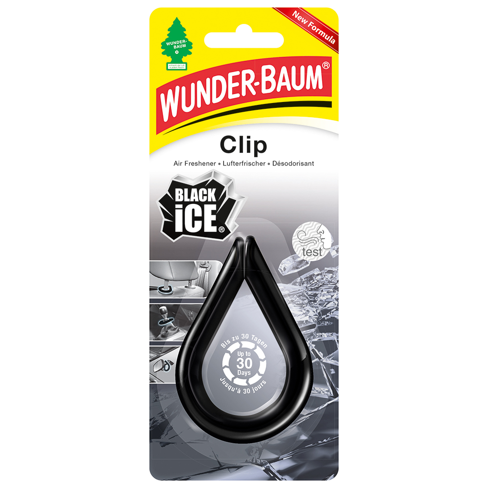 Picture of Wunder-Baum Auto-Lufterfrischer Clip Blackice