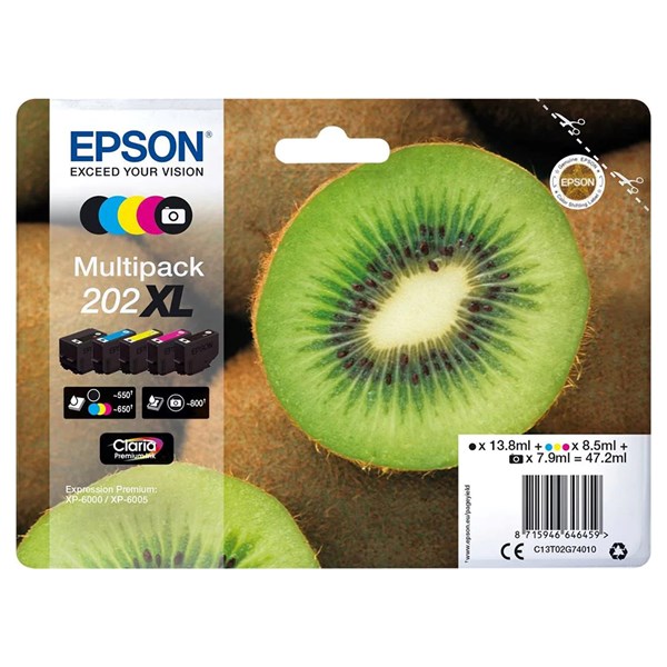 Picture of Epson Multipack 202XL