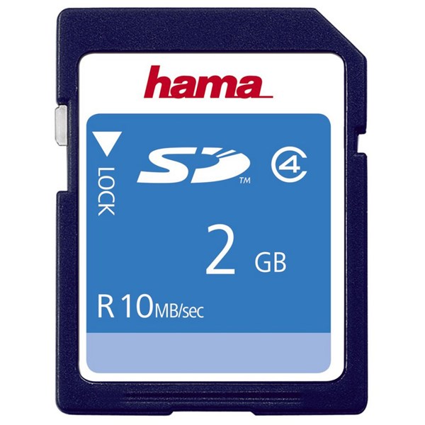 Bild von Hama SD 2 GB Speicherkarte