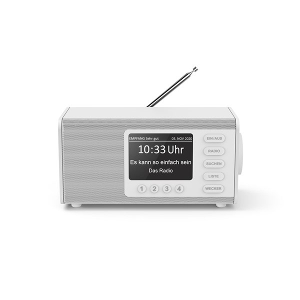 Picture of Hama Digitalradio "DR1000DE", DAB+/UKW, weiss