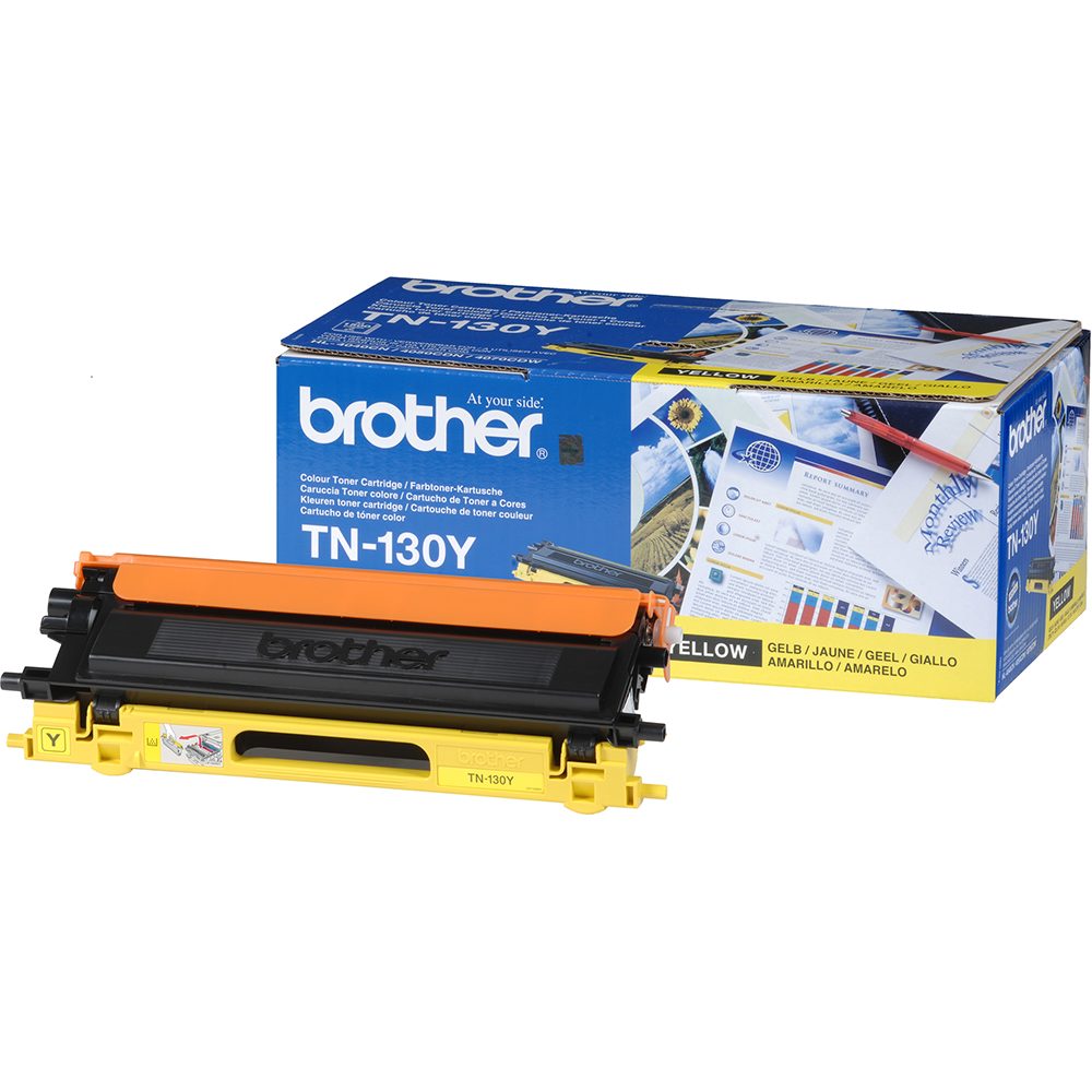 Picture of Brother Toner TN-130Y, Gelb, 1500 Seiten