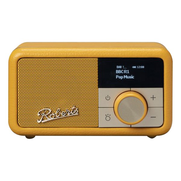 Picture of Roberts Revival Petite DAB+ Radio, sunshine yellow