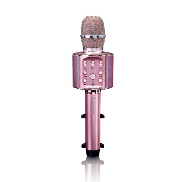 Picture of Lenco BMC-090 Karaoke Mikrofon, rosegold
