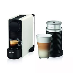 Bild von Nespresso Kaffeemaschine Essenza Plus White XN5111 mit Aeroccino