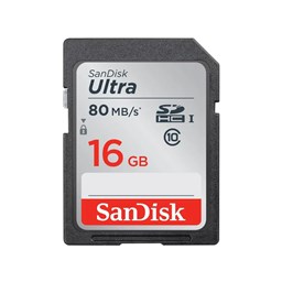 Bild von SanDisk Ultra SDHC 16 GB Speicherkarte 