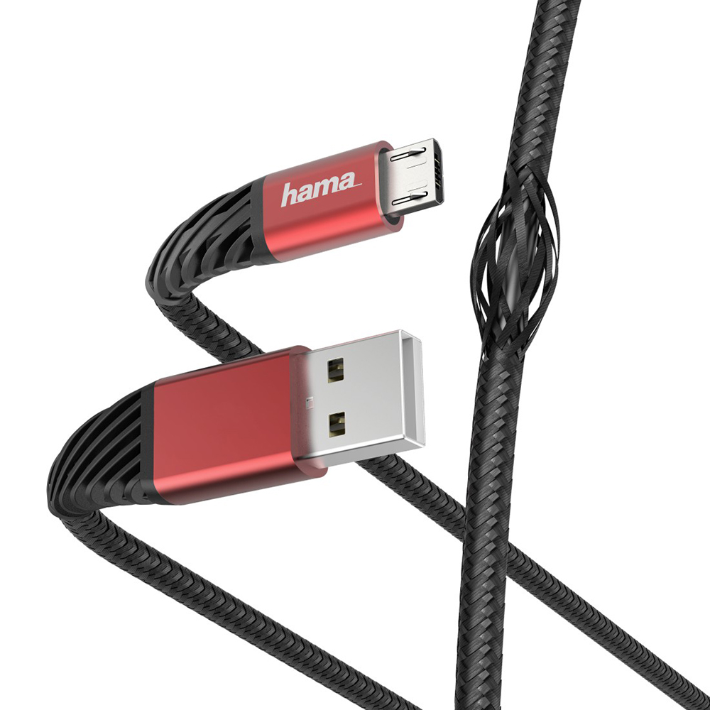 Picture of Hama Lade-/Datenkabel, USB-A - Micro-USB, 1.5m