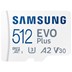 Bild von Samsung Evo+ microSDXC 512GB 130MB/s V30