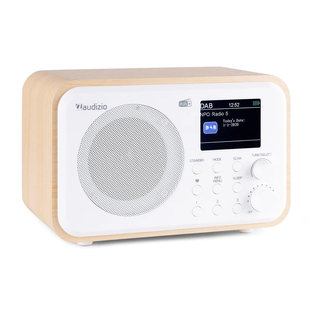 Picture of Audizio DAB+ Radio milan Weiss