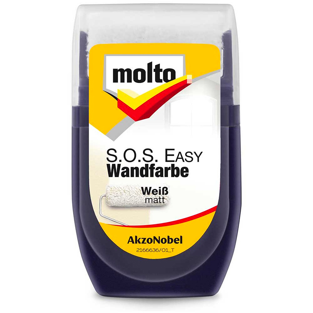 Picture of Molto Wandfarbe S.O.S. Easy Weiss 30ml
