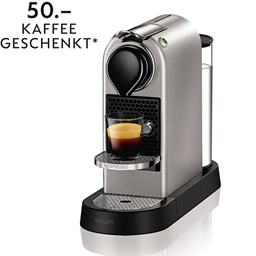 Bild von Nespresso Kaffeemaschine Citiz XN741BCH silver