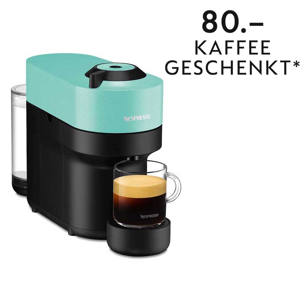 Bild von Nespresso Kaffeemaschine Vertuo Pop Aqua Mint
