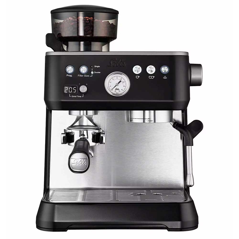 Picture of Solis Kolbenmaschine Grind & Infuse Perfetta black