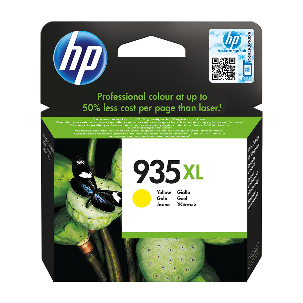 Picture of HP Tintenpatrone 935XL gelb, 825 Seiten