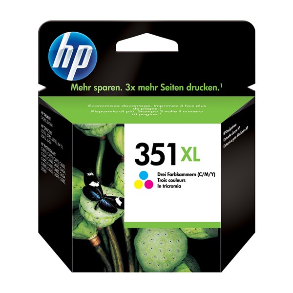 Bild von HP Tintenpatrone 351XL farbig, 580 Seiten