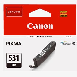 Bild von Canon Tintenpatrone CLI-531BK, schwarz