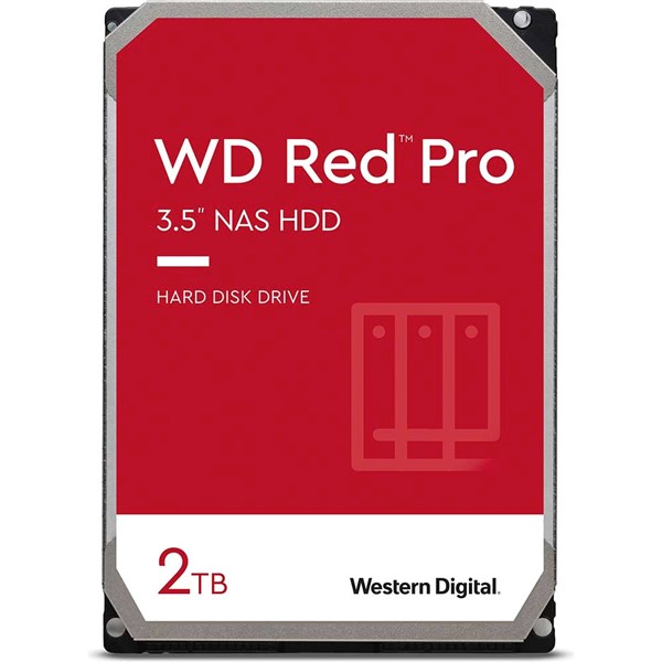 Bild von WD Red Pro 3.5" SATA 2TB Festplatte intern