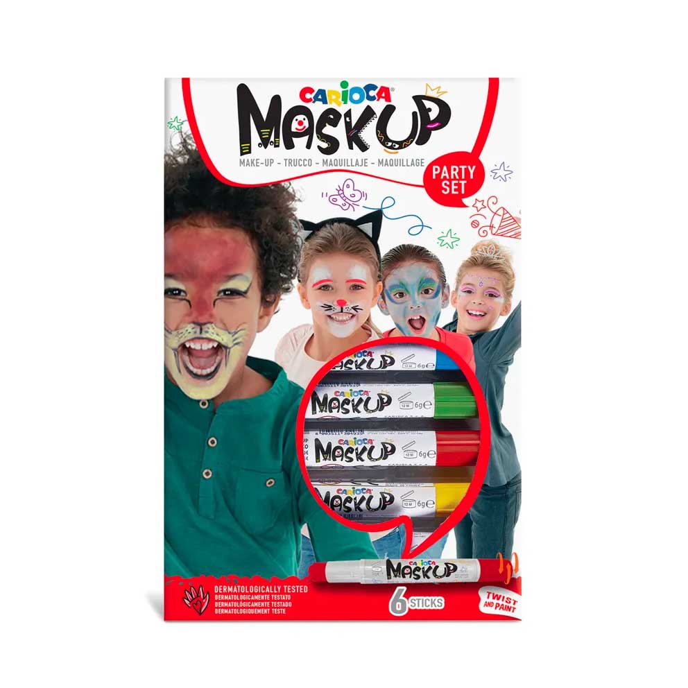 Bild von Carioca Kinderschminke Maskup Party-Set