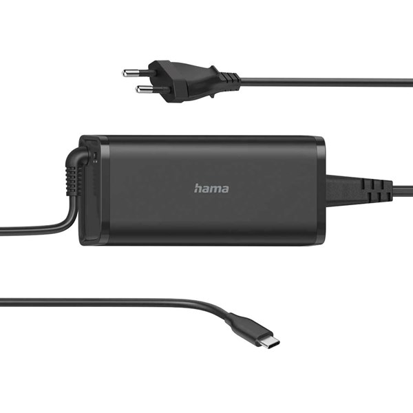 Bild von Hama Universal-USB-C-Notebook-Netzteil, 92W