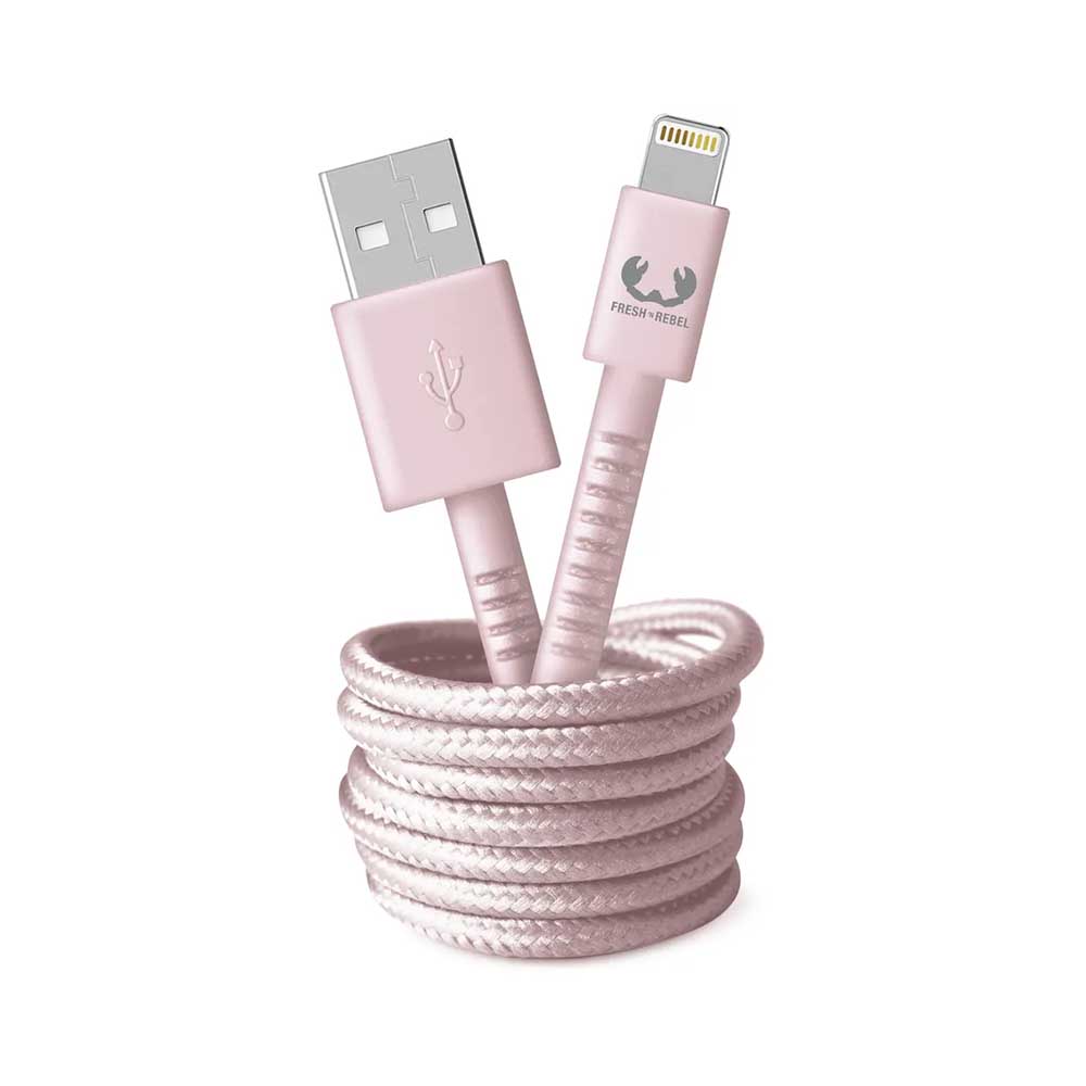 Bild von Fresh'N Rebel USB A-Lightning 2m Smokey Pink