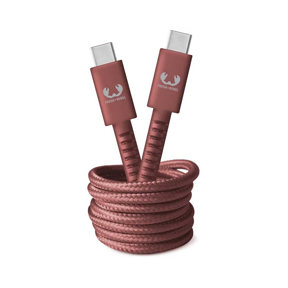Picture of Fresh'N Rebel USB C-USB C 2m Safari Red