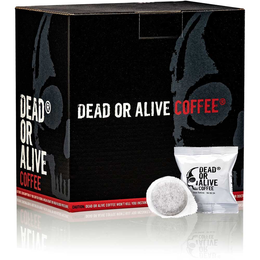 Bild von Dead or alive coffee 50 ESE Pads
