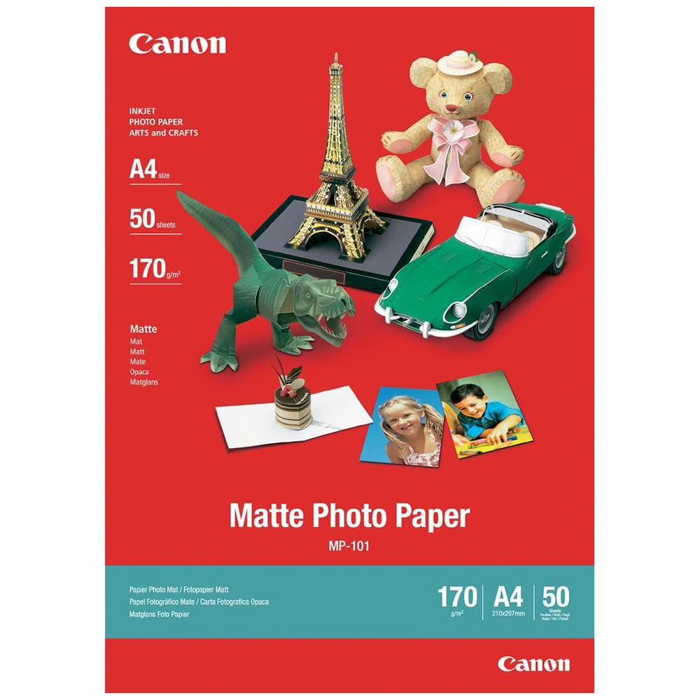 Picture of Canon Fotopapier MP-101, matt, 210 x 297mm (A4)