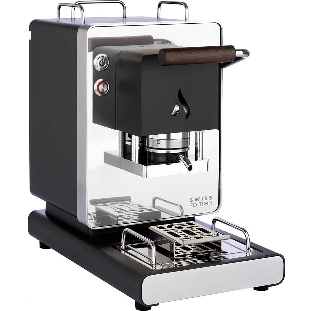 Picture of Aroma ESE-Pad-Maschine Iconica Anita Swiss Edition - Black/Chrome