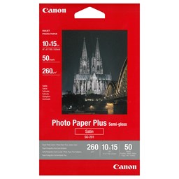 Bild von Canon Fotopapier SG-201 Plus Semi-Gloss , 10 x 15cm