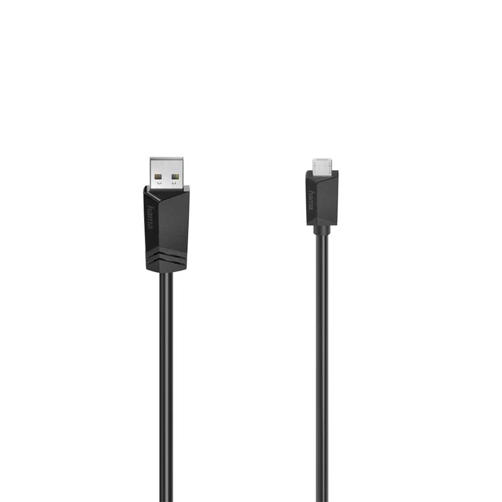 Bild von Hama Micro-USB-Kabel, USB 2.0, 480 Mbit/s, 1,50 m