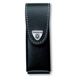 Bild von Victorinox Gürteltasche Leder schwarz für Feststellmesser-Serien bis 4 Lagen
