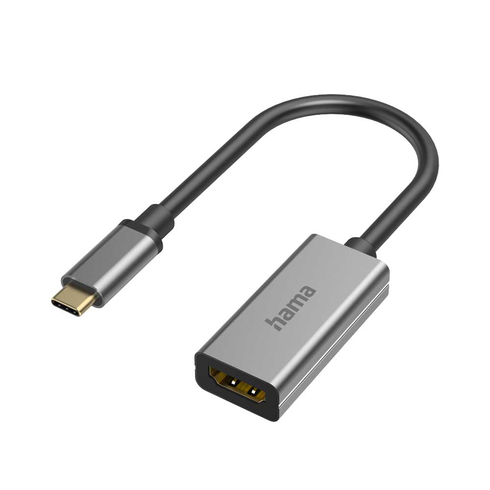 Picture of Hama Video-Adapter, USB-C-Stecker - HDMI, 8K, Alu