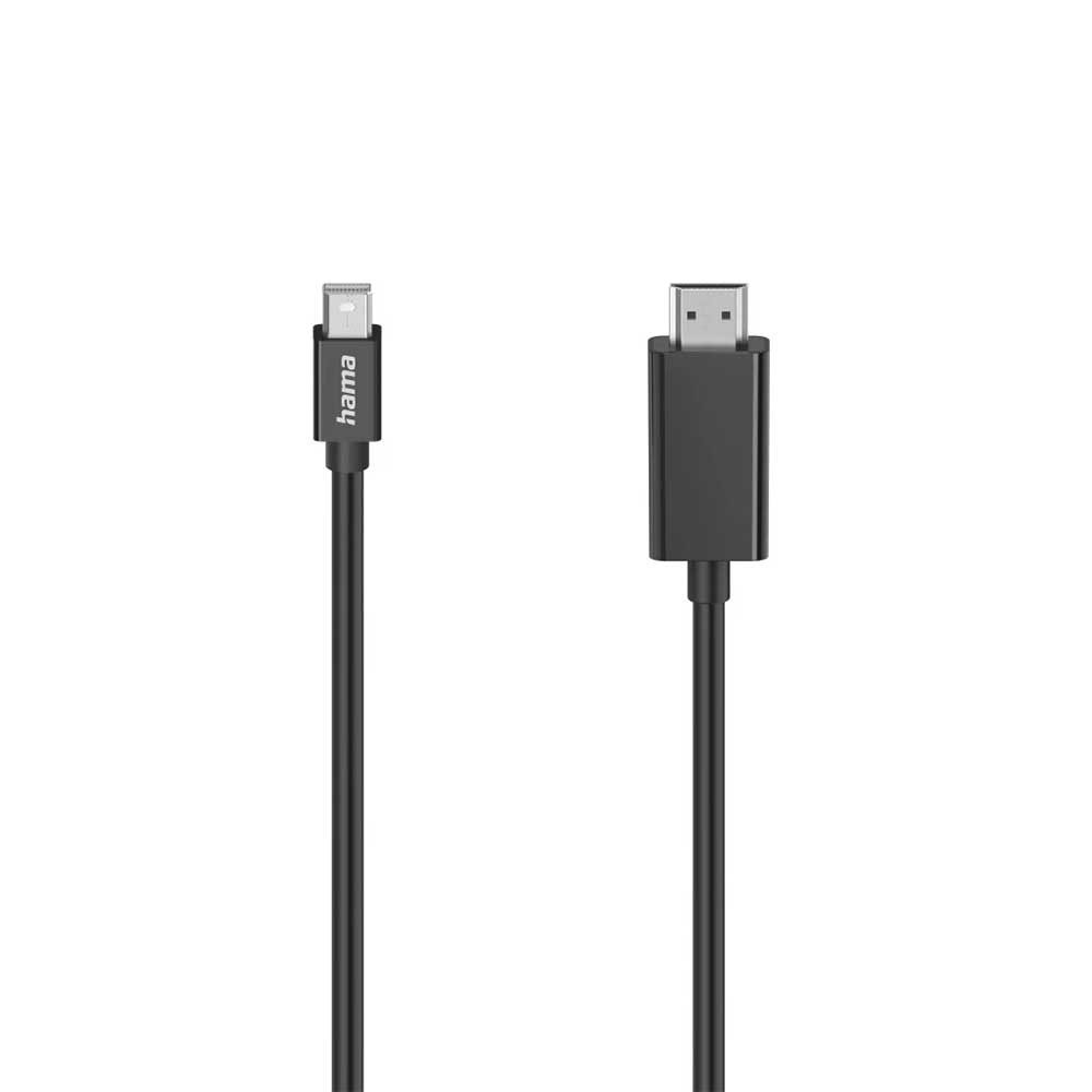 Bild von Hama Video-Kabel, Mini-DP- HDMI-Stecker, 4K, 1.5m