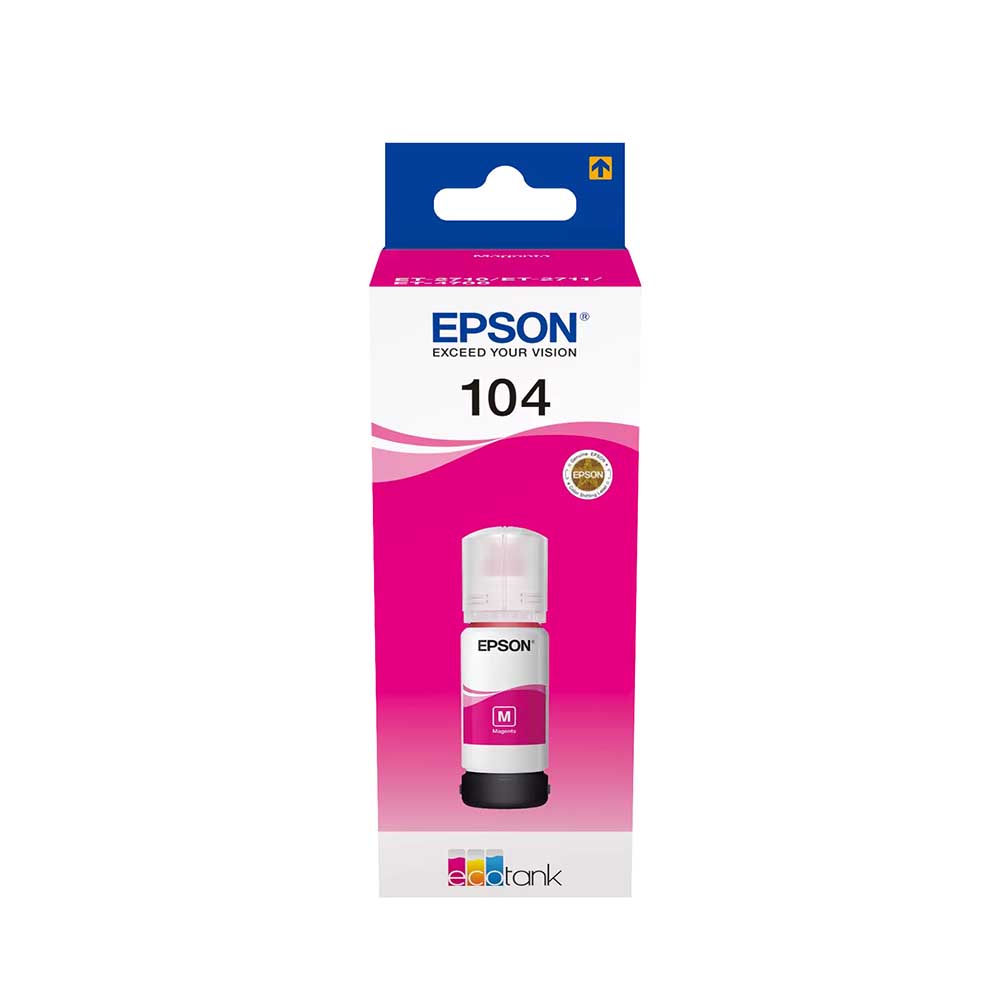 Bild von Epson Tintenbehälter 104 magenta