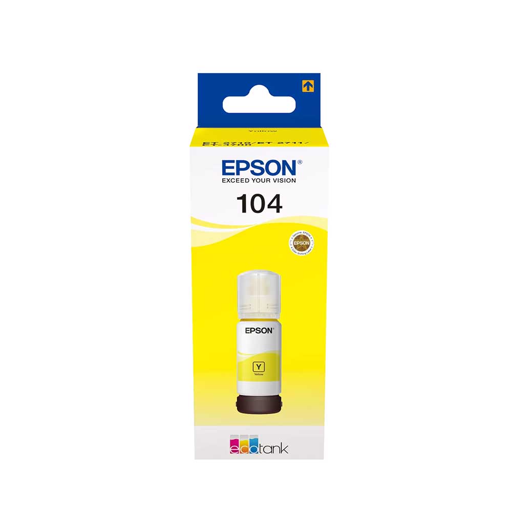 Bild von Epson Tintenbehälter 104 yellow