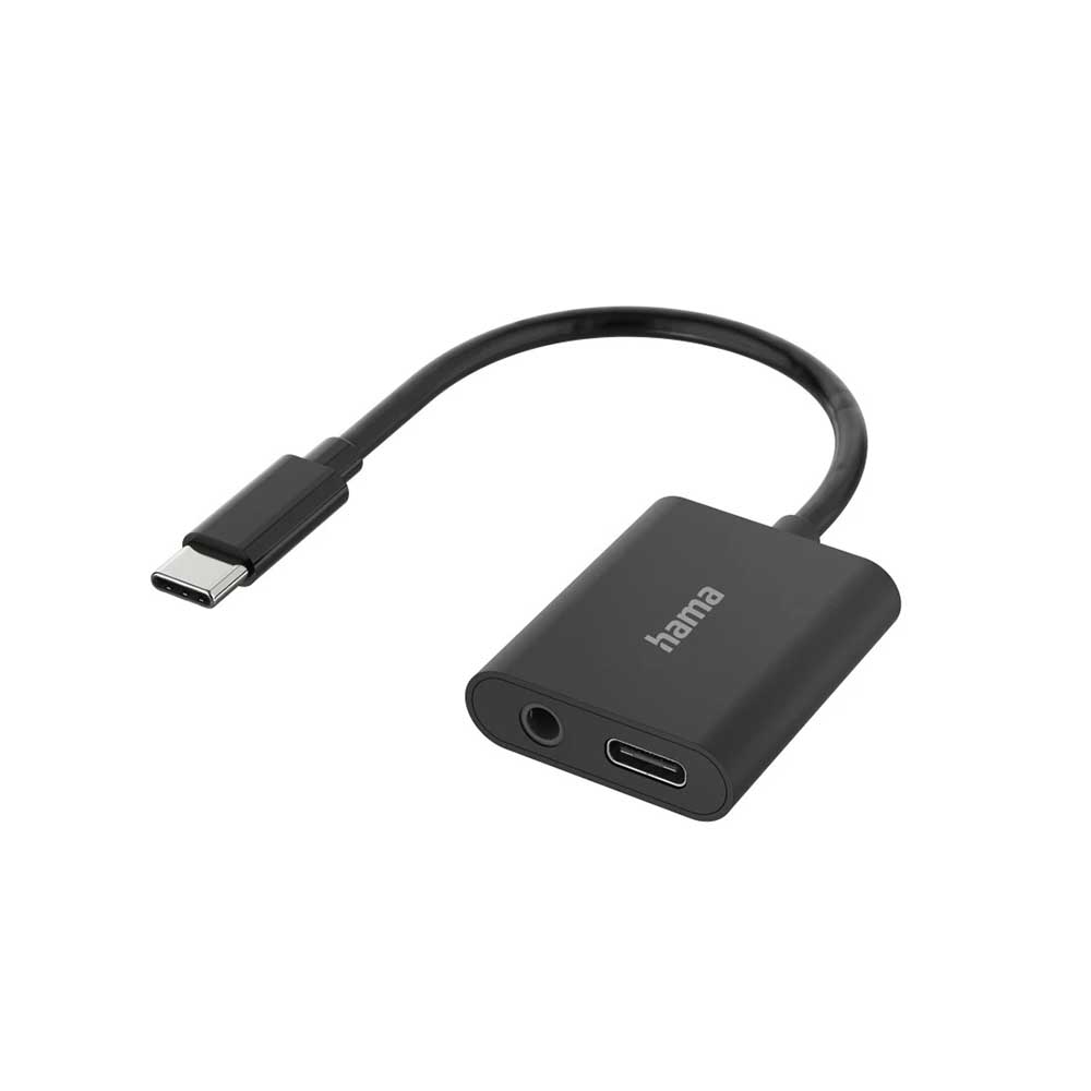 Bild von Hama Audio-Adapter, 2in1, USB-C, 3.5mm+USB-C, Audio