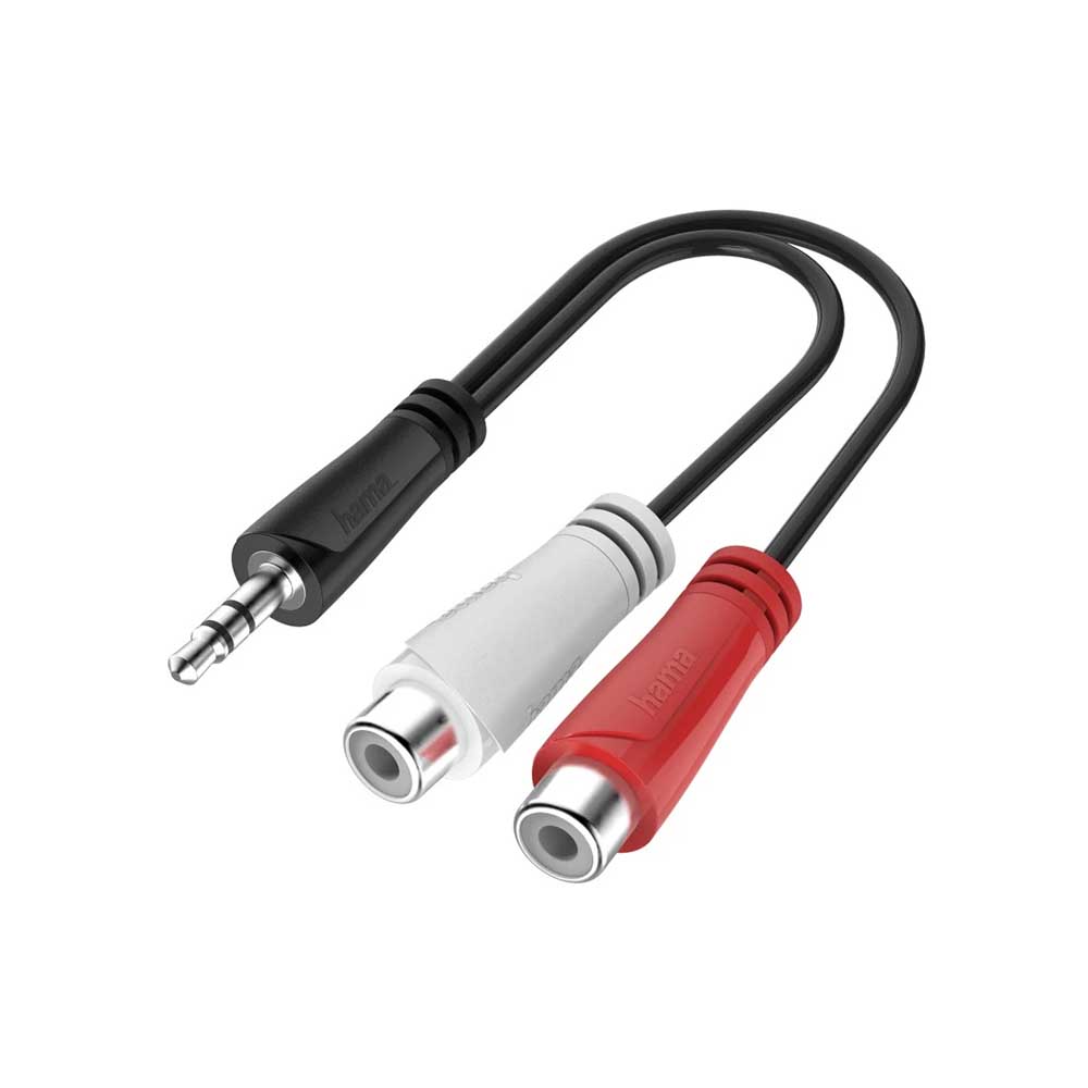 Bild von Hama Audio-Adapter, 3,5-mm-Chinch-Buchse