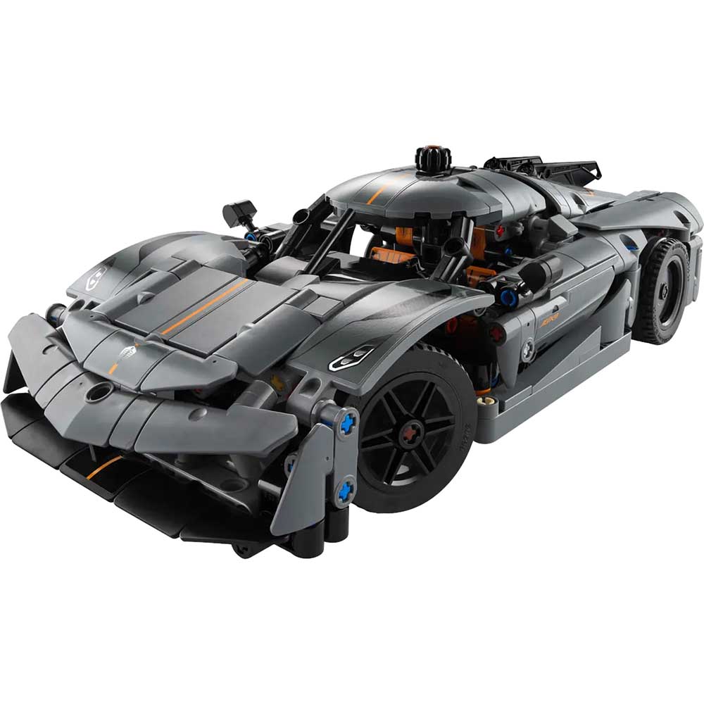 Bild von Lego Technic 42173 Koenigsegg Jesko Absolut Supersportwagen in Grau