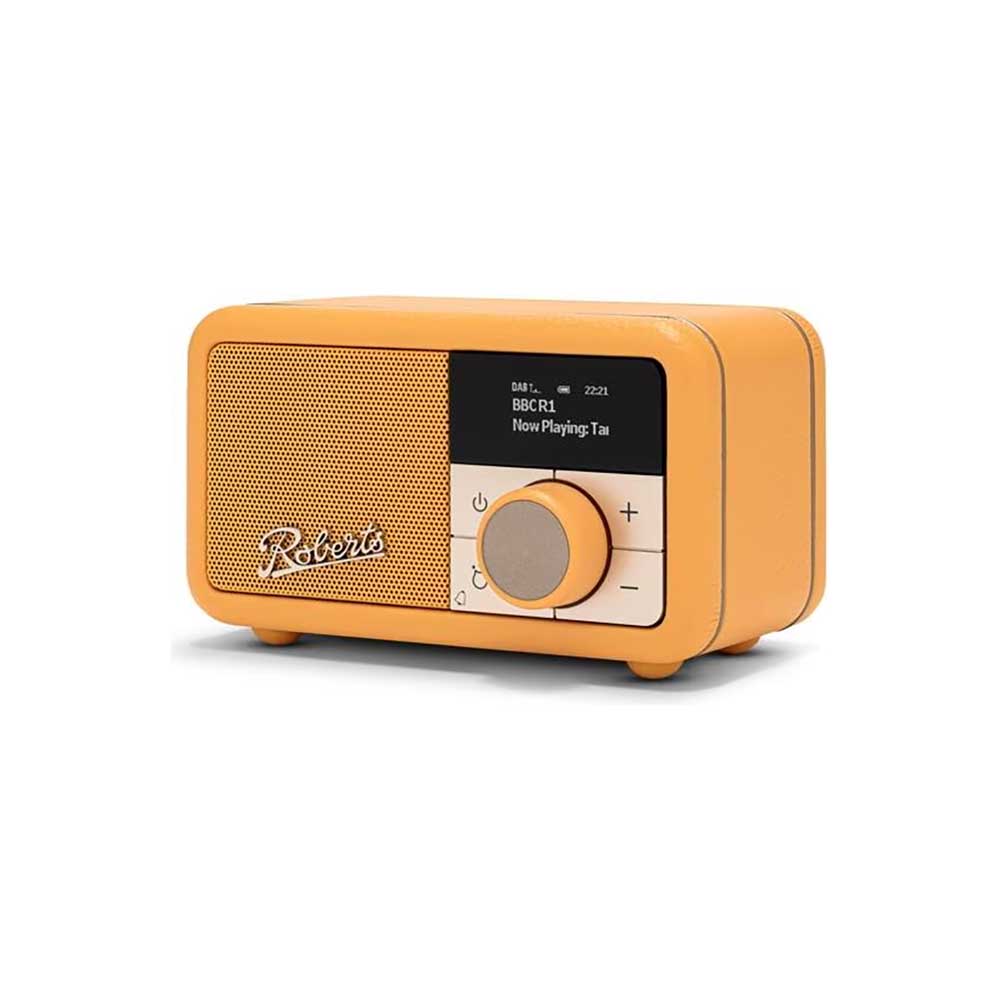 Picture of Roberts Revival Petite 2 DAB+ Radio, sunshineyellow